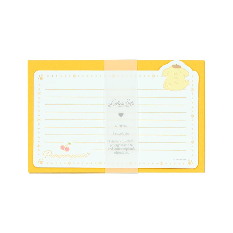 Pompompurin Classic Enclosure Letter Set