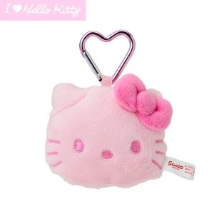 Hello Kitty Pink Monochrome Mascot Keychain (I Love Hello Kitty Series)