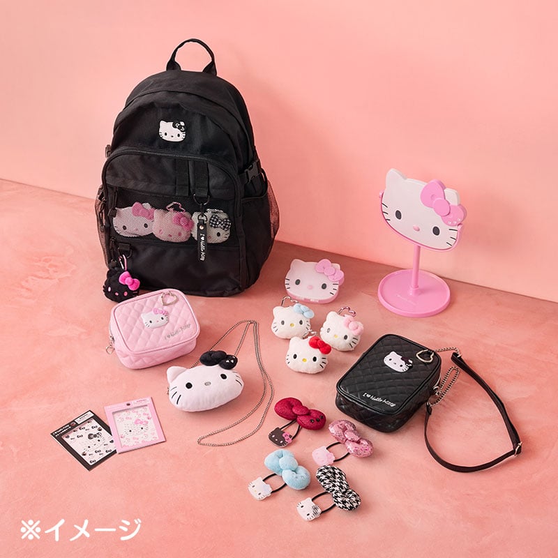 Hello Kitty Pink Quilted Zipper Pouch (I Love Hello Kitty Series) - 图片 6