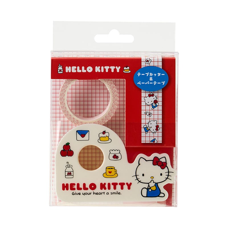Hello Kitty Washi Tape and Dispenser Set (Sanrio Forever Series)