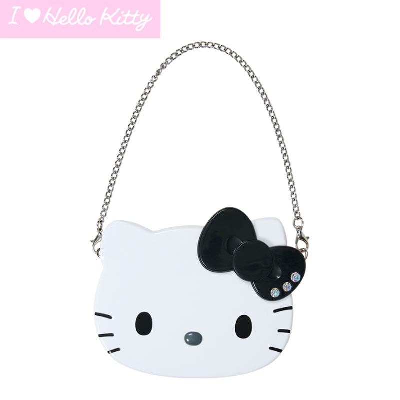 Hello Kitty Black Compact Mirror (I Love Hello Kitty Series)