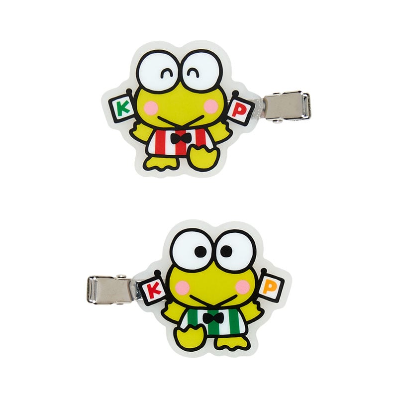 Keroppi Mini Hair Clip Set (Sanrio Forever Series)