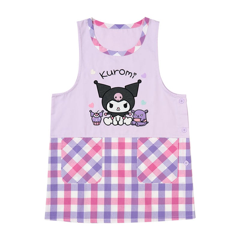 Kuromi Gingham Pinafore Apron
