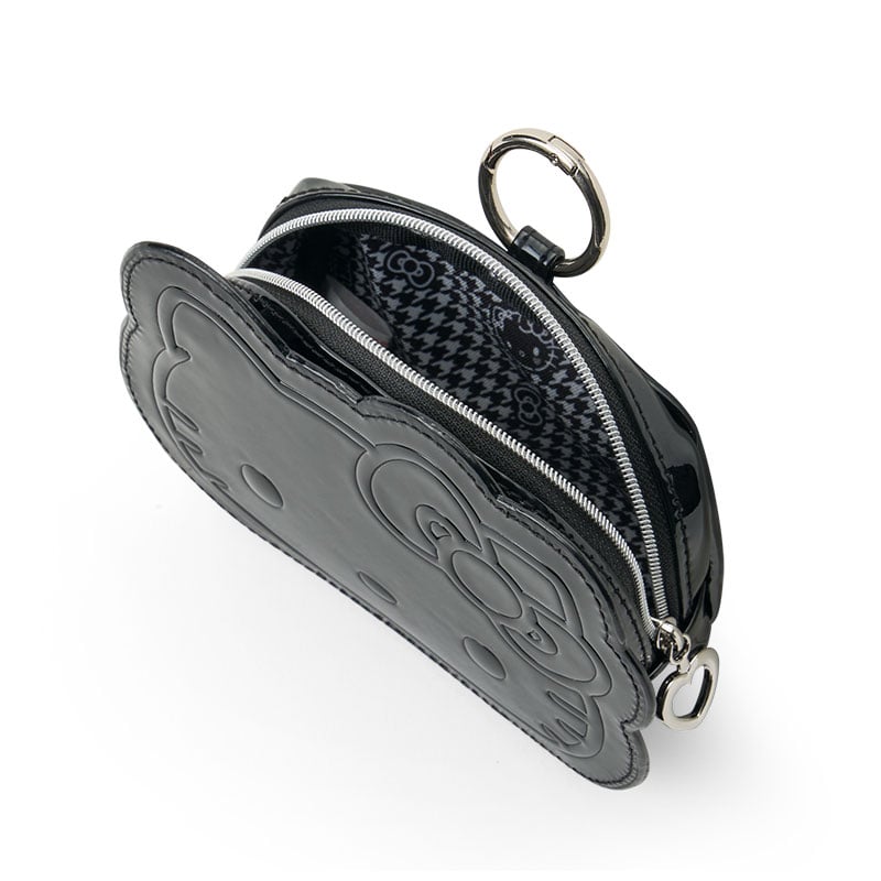 Hello Kitty Mini Zipper Pouch (Silver Houndstooth Series) - 图片 2