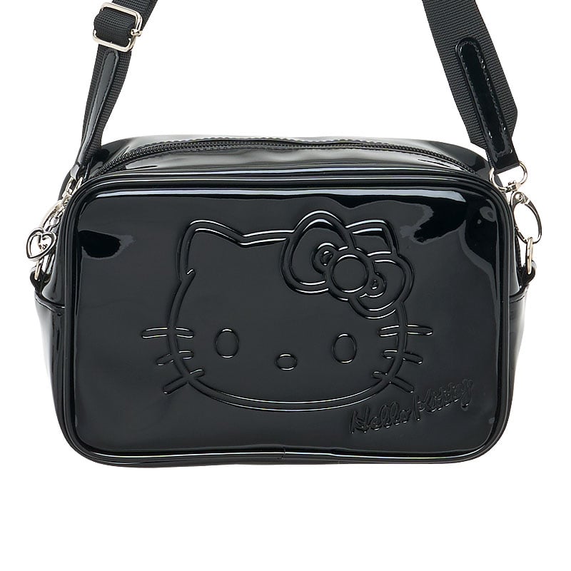 Hello Kitty Crossbody Bag (Silver Houndstooth Series) - 图片 5