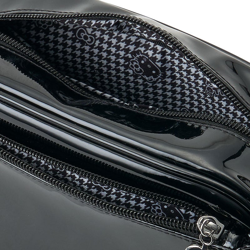 Hello Kitty Crossbody Bag (Silver Houndstooth Series) - 图片 2