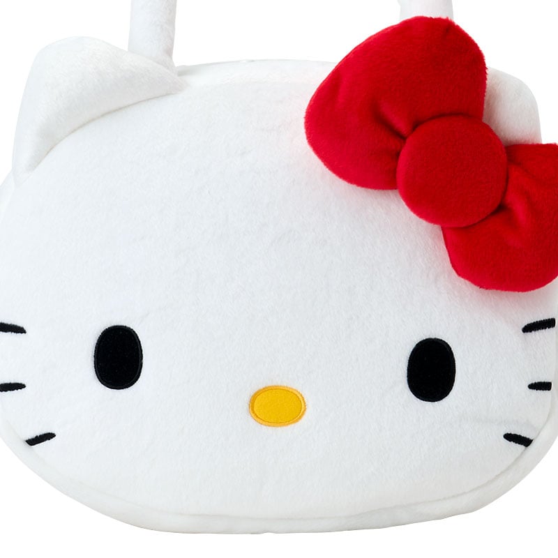 Hello Kitty Plush Face Tote Bag - 图片 3