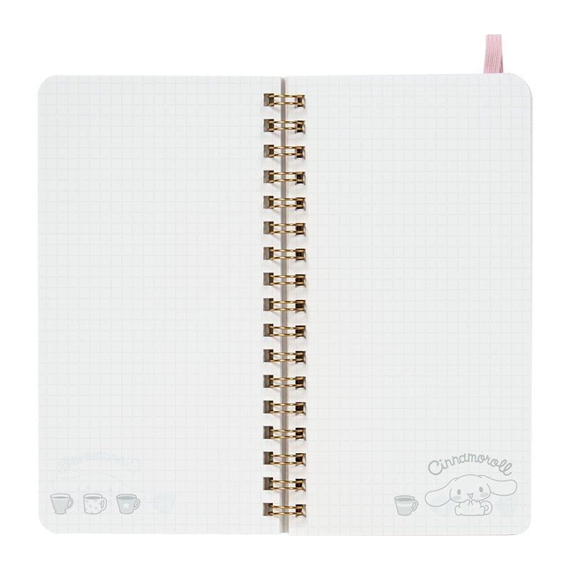 Cinnamoroll Slim Spiral Notebook (Elastic Closure) - 图片 2
