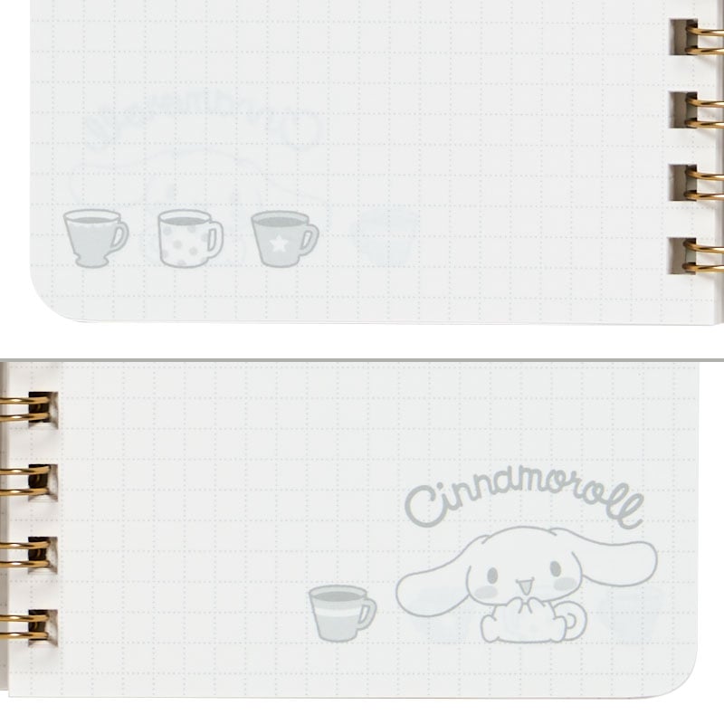 Cinnamoroll Slim Spiral Notebook (Elastic Closure) - 图片 5