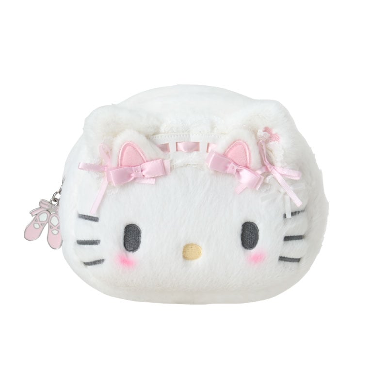 Hello Kitty Plush Zipper Pouch (Ballet Kitten Series)