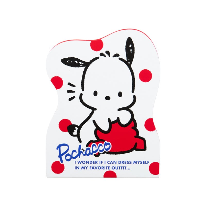 Pochacco Memo Pad (Dress-up Series)