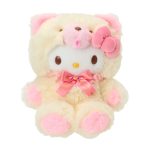 Hello Kitty 10" Plush (Fluffy Teddy Bear Series) 