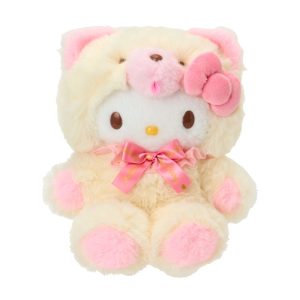 Hello Kitty 10" Plush (Fluffy Teddy Bear Series) 