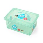 Hangyodon Clear Glitter Storage Bin (S)