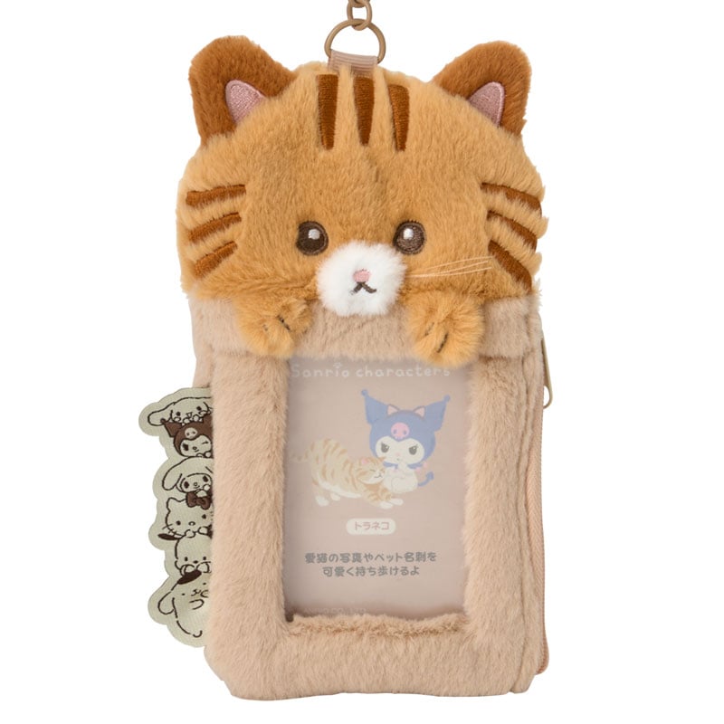 Sanrio Characters Tabby Plush ID Card Holder (Always Together Pet Series) - 图片 2