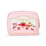 Sanrio Characters Mini Zipper Pouch (Strawberry News 50th Anniv. Series)