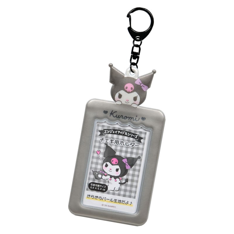 Kuromi Mascot Photo Holder Charm