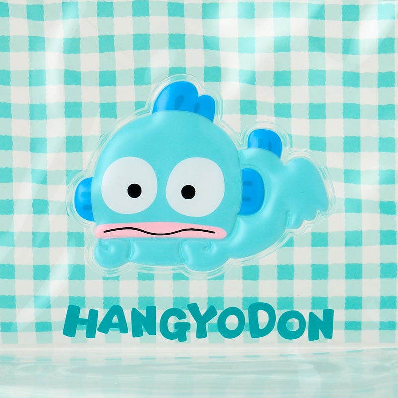 Hangyodon Clear Gingham Zipper Pouch - 图片 3