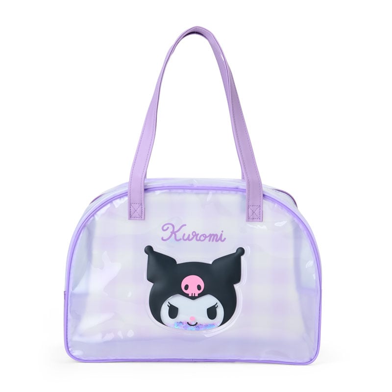 Kuromi Clear Gingham Mini Handbag