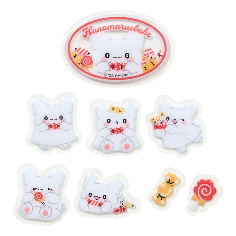 Hanamaruobake 24-pc Mini Sticker Set (I Love Sweets Series) - 图片 2