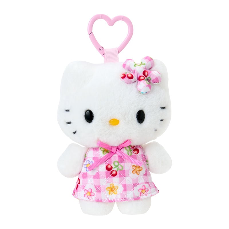 Hello Kitty Plush Mascot Keychain (Retro Quilt Series)