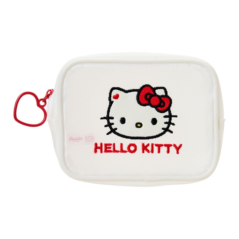 Hello Kitty Mini Mesh Zipper Pouch