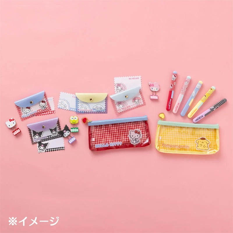 Cinnamoroll Gingham Compact Scissors - 图片 5