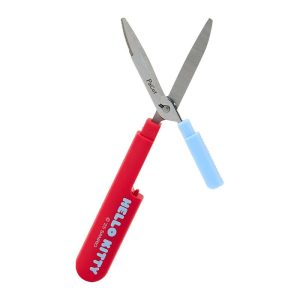 Hello Kitty Gingham Compact Scissors