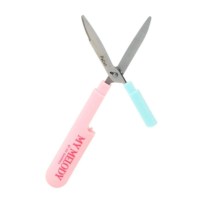 My Melody Gingham Compact Scissors