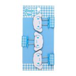 Cinnamoroll Gingham Binder Clips (Set of 3)