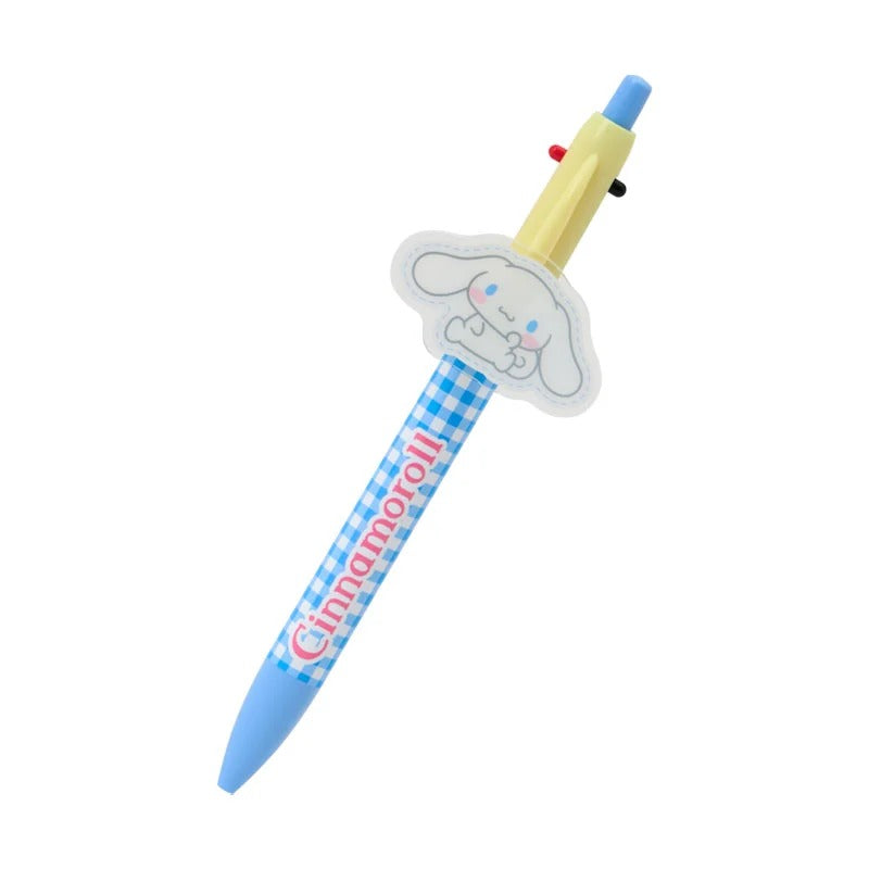 Cinnamoroll 2-Color Gingham Retractable Pen