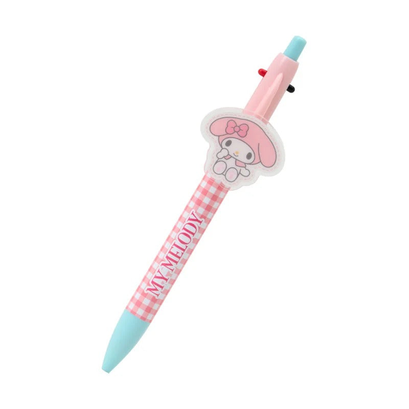 My Melody 2-Color Gingham Retractable Pen