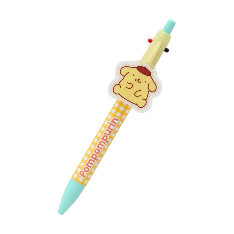 Pompompurin 2-Color Gingham Retractable Pen