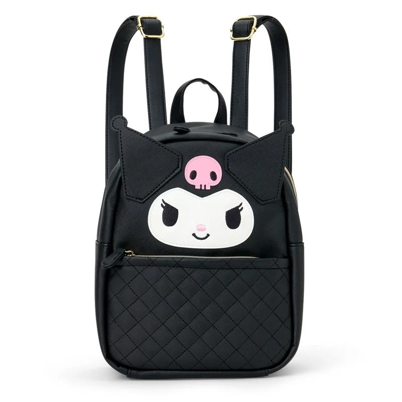 Kuromi Classic Quilted Mini Backpack