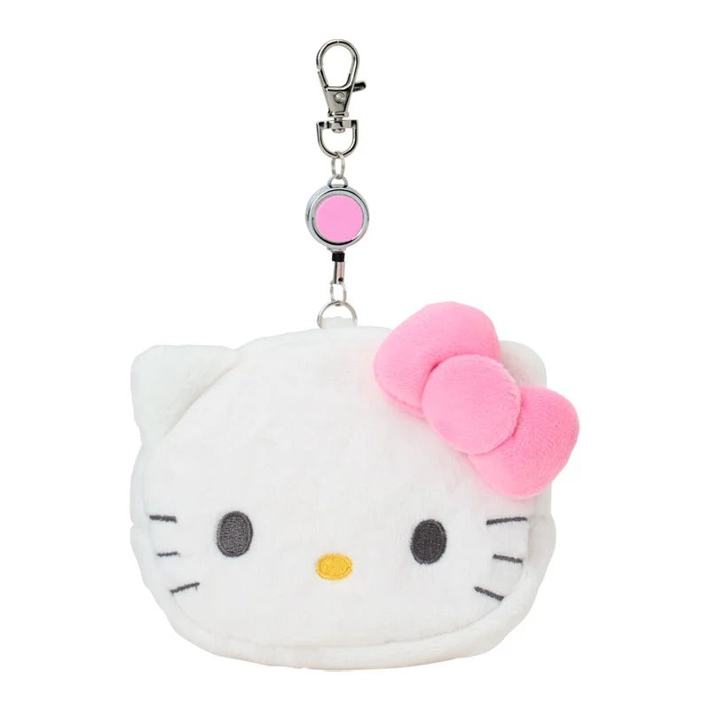 Hello Kitty Plush ID Badge Holder & Reel