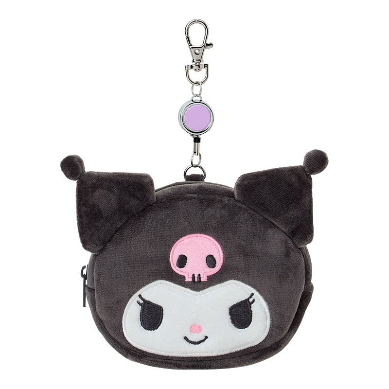 Kuromi Plush ID Badge Holder & Reel