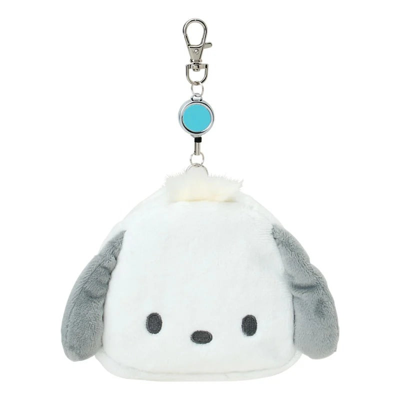 Pochacco Plush ID Badge Holder & Reel