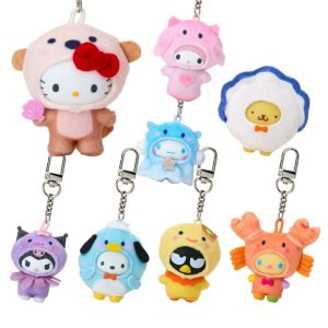 Sanrio Characters Aquatic Keychain Blind Box (Secret Chibittomo Series)