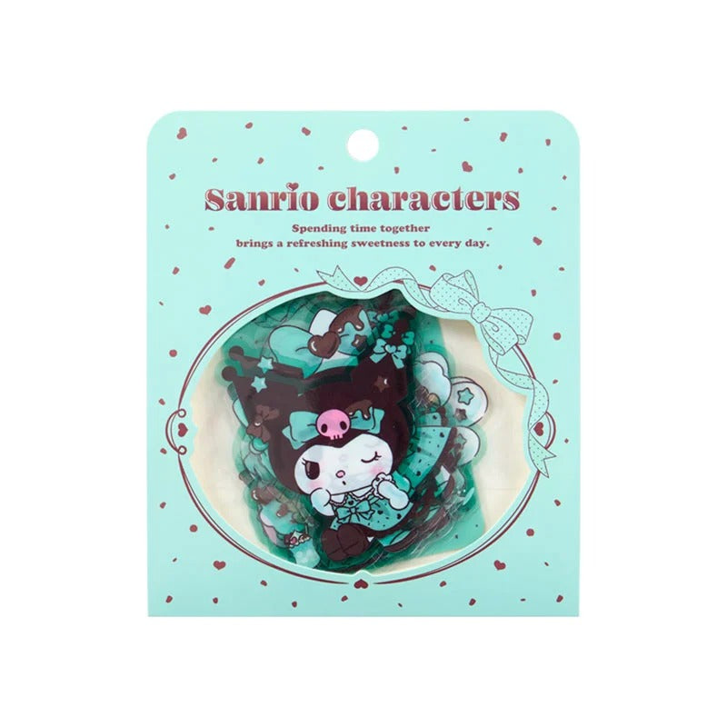 Sanrio Characters 22-pc Mini Sticker Pack (Chocolate Mint Series)