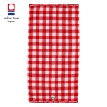 Hello Kitty Gingham Imabari Bath Towel